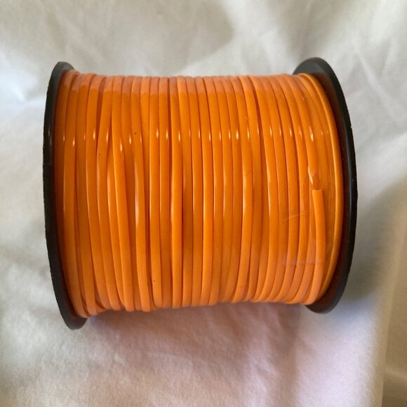 Rexlace Crafters Favorite Lacing Roll Orange 100 Yards - Picture 2 of 4